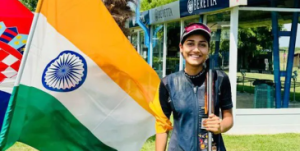 Sabeera Haris Wins Bronze at ISSF Junior World Cup