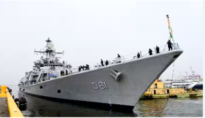 INS Delhi Wins Best Ship of Eastern Fleet 2024