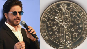 Shah Rukh Khan Honored With Gold Coins At Grevin Museum