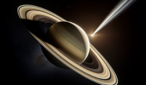 Saturn Ejects Comet A117uUD into Interstellar Space