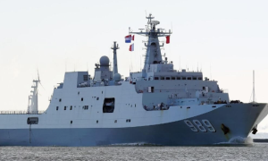 China Equips Amphibious Assault Ship With Laser Weapon