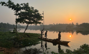 Ecological Degradation in Veli-Akkulam Lake