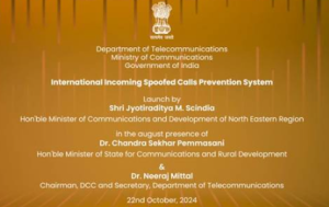 Launch of Spoofed Calls Prevention System in India