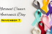 National Cancer Awareness Day in India