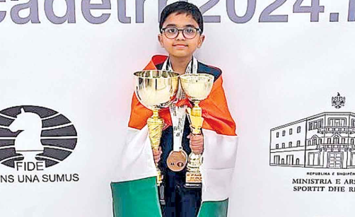 Divith Reddy Becomes U-8 Cadet World Chess Champion – GKToday