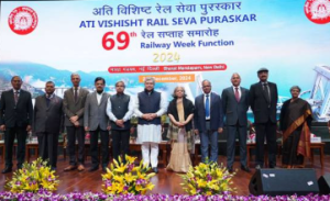 69th Ati Vishisht Rail Seva Puraskar Ceremony