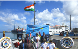 INS Sarvekshak Conducts Survey in Mauritius