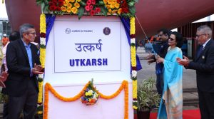 Launch of INS Utkarsh