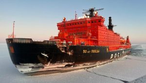 Russian Icebreaker Collision in Kara Sea