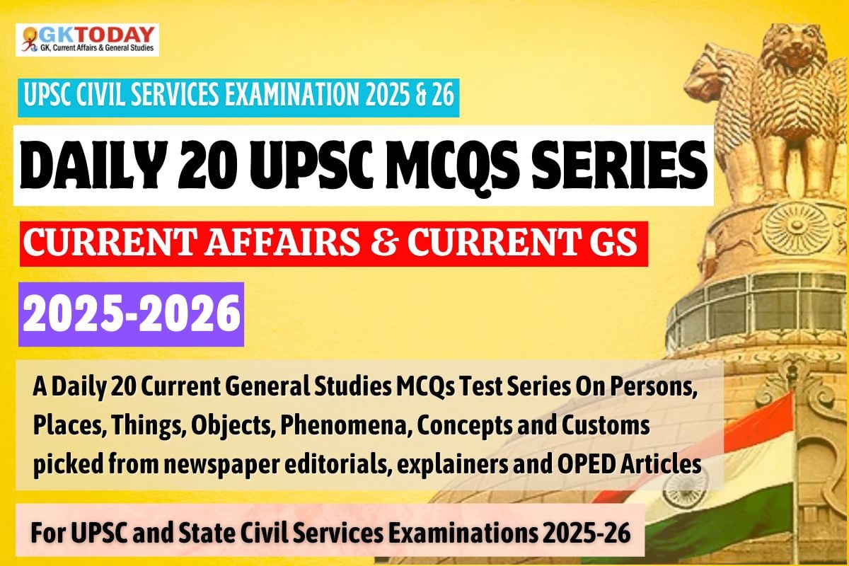 UPSC Daily 20 MCQs Course in GKToday App