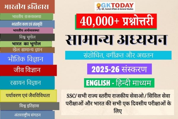 40000+ MCQs Series [Hindi-English] Course in GKToday App