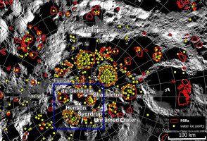 First Detailed Map of Moon’s South Pole