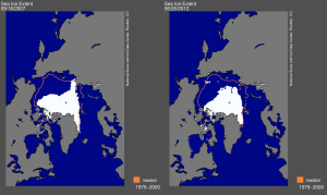 Record Low Sea Ice Extent