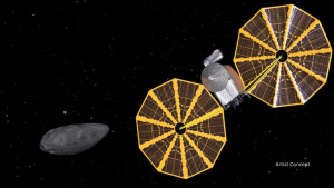 Lucy Spacecraft’s Flyby of Asteroid Donaldjohanson