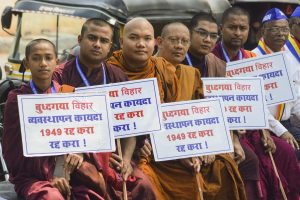 Protests Over Bodh Gaya Temple Act 1949