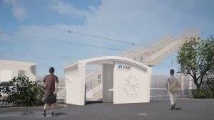 World’s First 3D-Printed Train Station in Japan