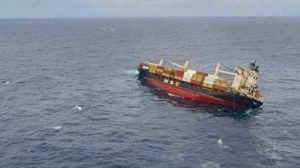 Oil Spill Near Kerala