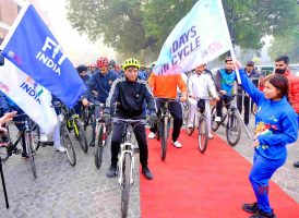 Fit India Sundays on Cycle Initiative