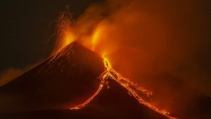 Mount Etna Erupts Again