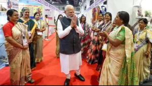 प्रधानमंत्री मोदी ने किया यूपी इंटरनेशनल ट्रेड शो-2025 का उद्घाटन
