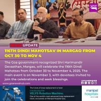 116th Dindi Mahotsav at Shree Harimandir Devasthan Margao