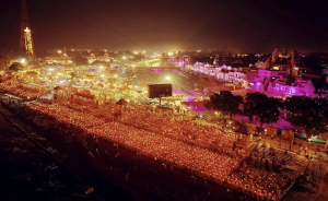 Uttar Pradesh Sets Diyas World Record in Ayodhya