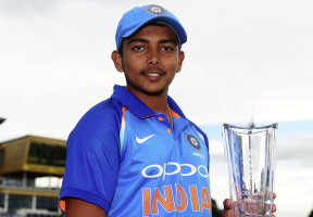 Prithvi Shaw Smashes 141-Ball Double Century in Ranji Trophy, Joins Ravi Shastri in Elite List
