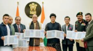रेजांग ला के शौर्य को समर्पित डाक टिकट का विमोचन