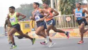 Pradeep Singh, Renu Kumari Triumph at 40th Indira Marathon in Prayagraj