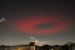 Rare Red ELVE Halo Reappears Over Italian Alpine Town