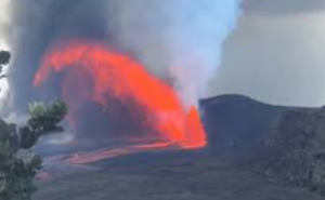 Fresh Lava Fountains Erupt From Hawaii’s Kilauea Volcano