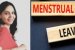 Karnataka Plans Menstrual Leave for Students Under New Bill