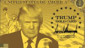 Trump Unveils $1 Million Gold Card Citizenship Path