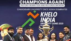 Chandigarh University Scripts History with Back-to-Back Khelo India University Games Titles
