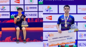 Unnati Hooda and Kiran George Clinch Odisha Masters Titles