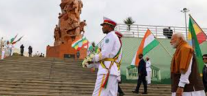 अडवा विजय स्मारक पर प्रधानमंत्री मोदी की श्रद्धांजलि: भारत-इथियोपिया संबंधों को नया आयाम