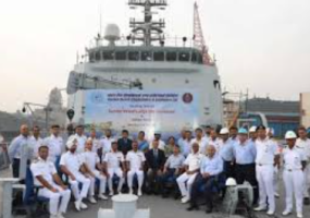 GRSE Delivers Fifth Warship to Navy in 2025