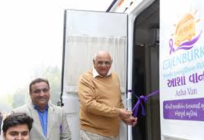 Gujarat CM Inaugurates ‘Asha Van’ for Early Cancer Screening