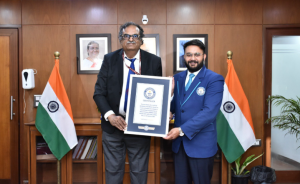एनबीईएमएस को गिनीज वर्ल्ड रिकॉर्ड्स मान्यता, एआई हेल्थकेयर सत्र ने बनाया वैश्विक रिकॉर्ड