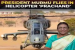 Droupadi Murmu Flies LCH Prachand Helicopter