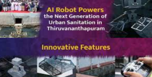 Thiruvananthapuram Deploys AI Robot for Canal Cleaning
