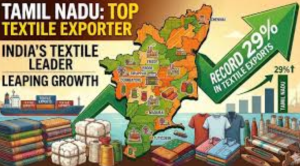Tamil Nadu Leads India in Textile Exports Growth