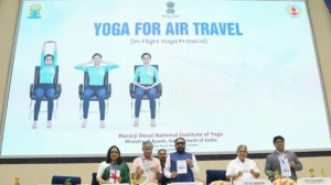 Ayush Ministry Launches In-Flight Yoga Routine for Travellers