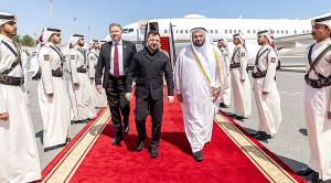 Ukraine, Qatar Sign Defence Pact During Doha Visit