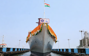 INS Shachi Launch Marks NGOPV Naval Modernisation Boost