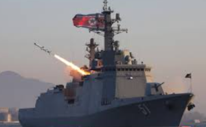 North Korea Tests Cruise Missiles from Naval Destroyer