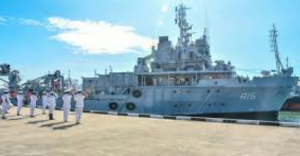 INS Nireekshak Visits Sri Lanka for Joint Naval Training