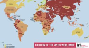 India Ranks 157 in Press Freedom Index