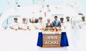 ICGS Achal Commissioned into Indian Coast Guard