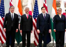India to Host Quad Foreign Ministers’ Meeting in New Delhi